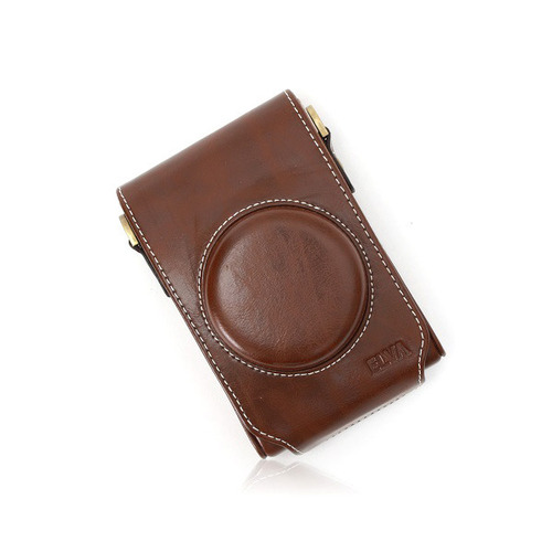 엘케이포토 - LUNA 2 Leather Case - Dark Brown