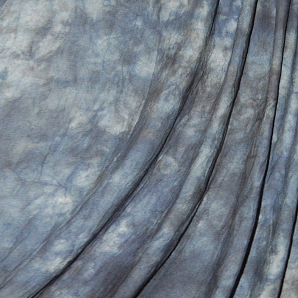 엘케이포토 - 사베지 모슬린배경천 CM0224 Blue Winter Crushed Muslin[휴대용파우치 포함]Muslin Backdrop