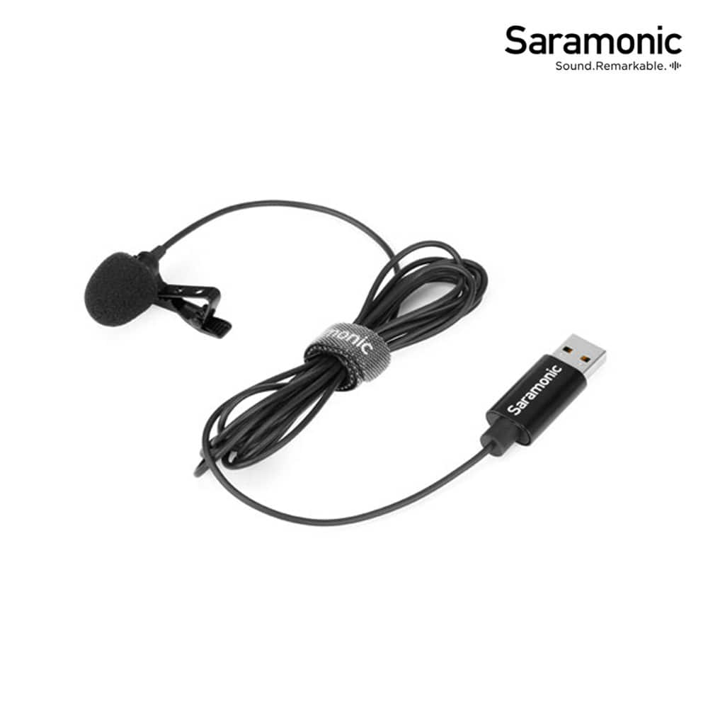 엘케이포토 - 사라모닉 Saramonic SR-ULM10 USB 라발리에 마이크