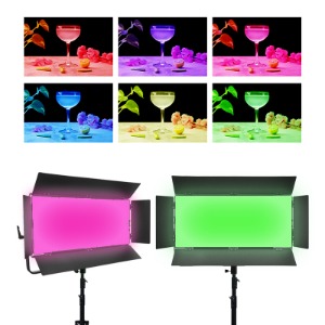 엘케이포토 - 큐브모아 호리존 스튜디오 조명 RGB LED 라이트 CU-3000C