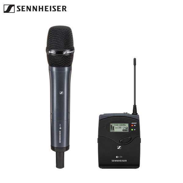 엘케이포토 - 젠하이저 EW 135P G4-K+ CAMERA MOUNT 무선마이크시스템 Wireless Cardioid Handheld Microphone System