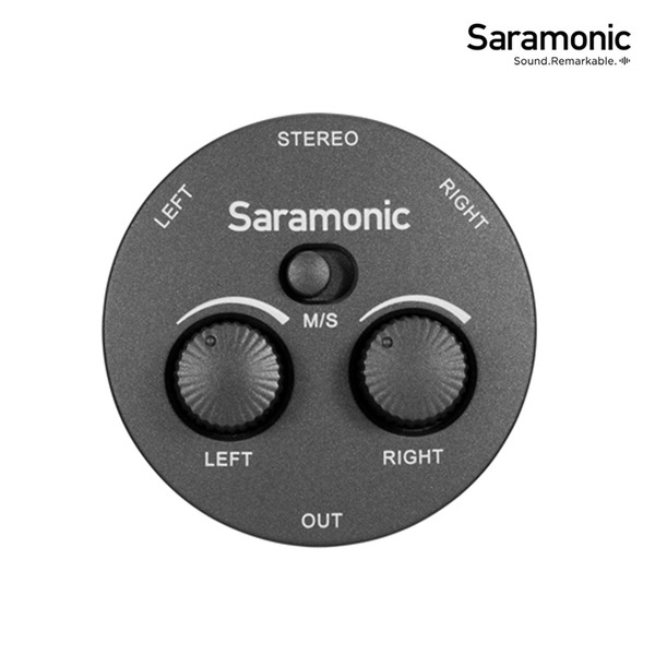 엘케이포토 - 사라모닉 Saramonic AX1 2채널 마이크로폰 오디오믹서