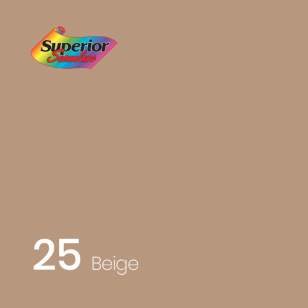 엘케이포토 - 슈페리어 Superior 25 Beige 종이 롤 배경지 인물촬영