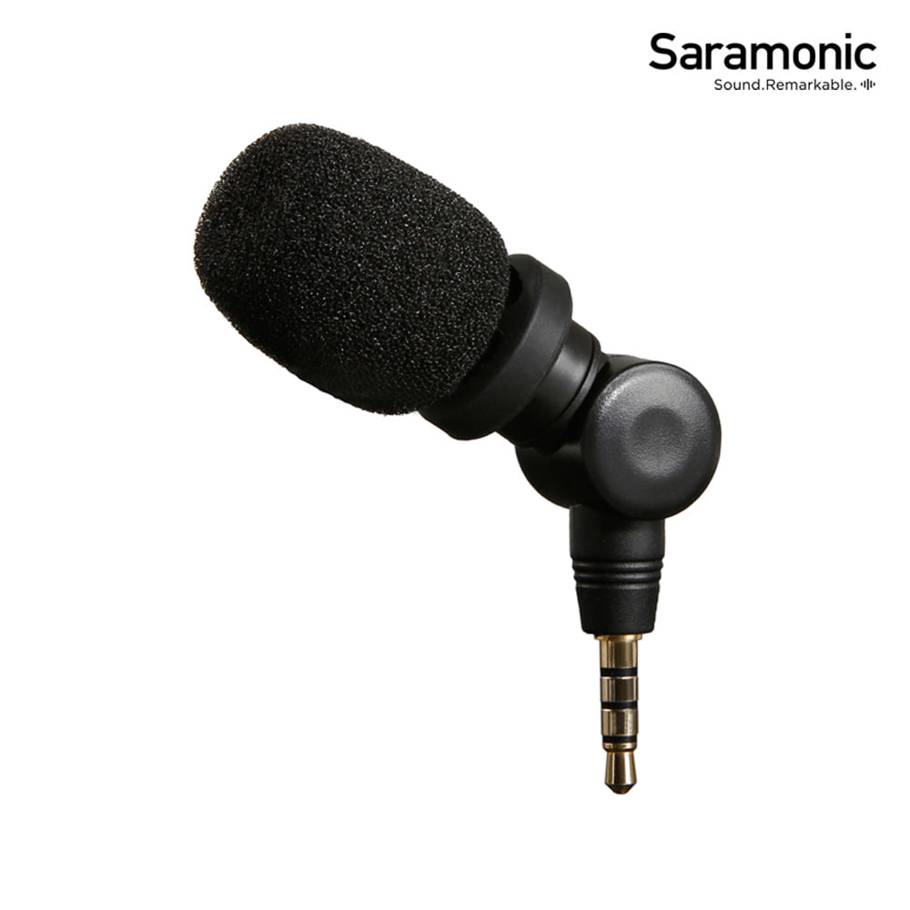 엘케이포토 - 사라모닉 Saramonic SmartMic 스마트폰 콘덴서마이크