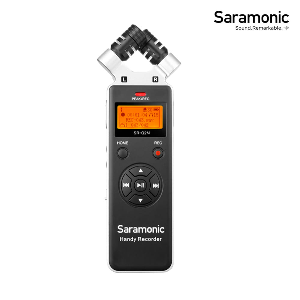 엘케이포토 - 사라모닉 Saramonic SR-Q2M 휴대용 오디오 녹음기