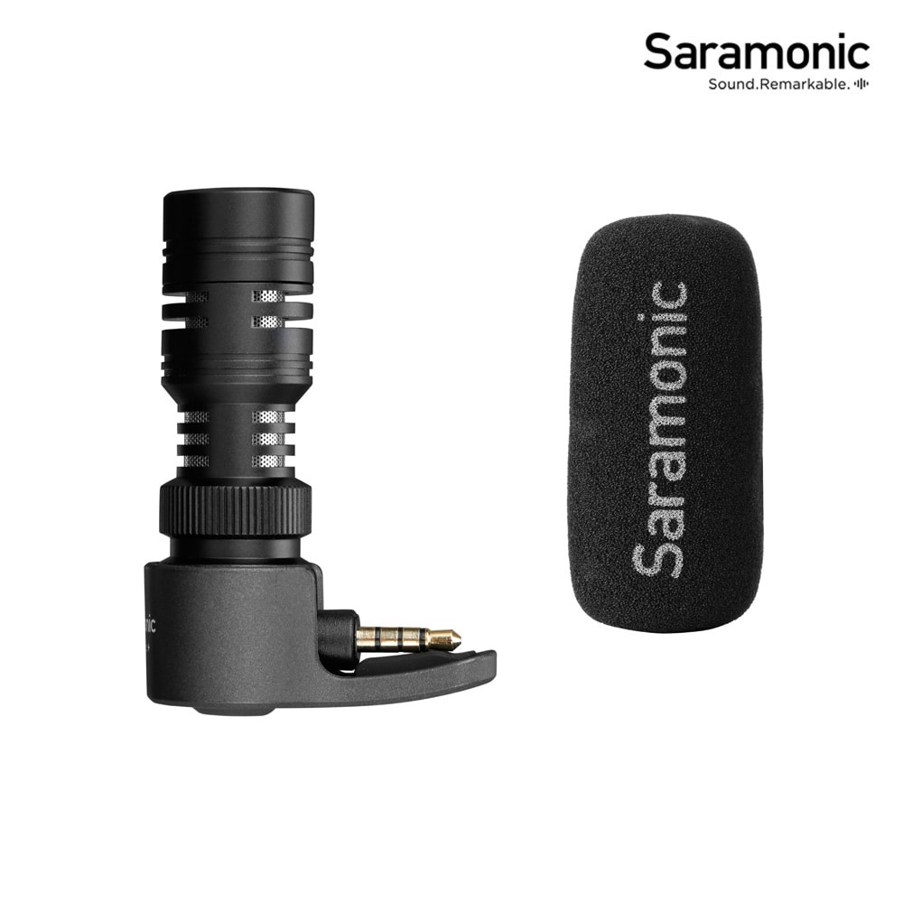 엘케이포토 - 사라모닉 Saramonic SmartMic+ 스마트폰 콘덴서마이크