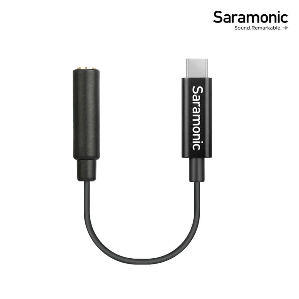 엘케이포토 - 사라모닉 Saramonic SR-C2006 USB-C OSMO 오디오 케이블