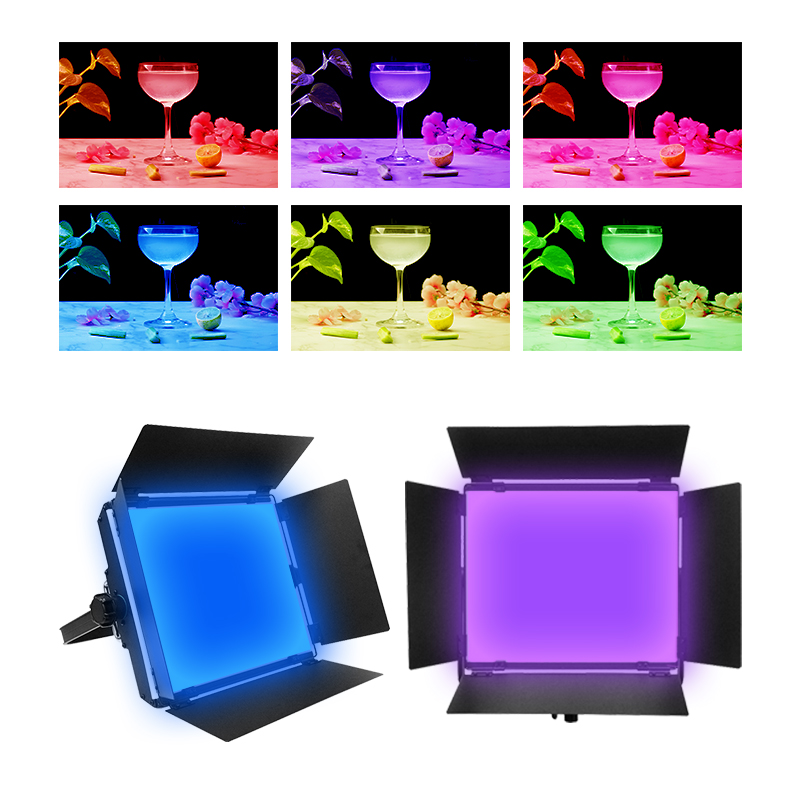 엘케이포토 - 큐브모아 호리존 스튜디오 조명 RGB LED 라이트 CU-1200C
